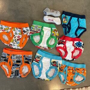 Disney Pixar variety boys training underwear bundle of 9 size 2T-3T